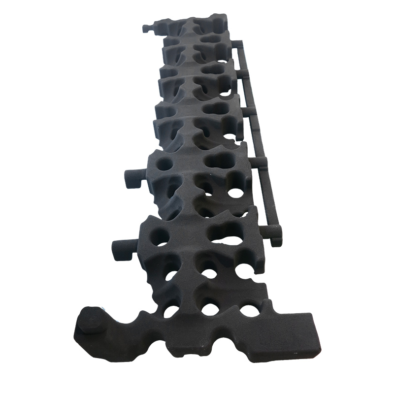 二汽柴油機水套-砂模