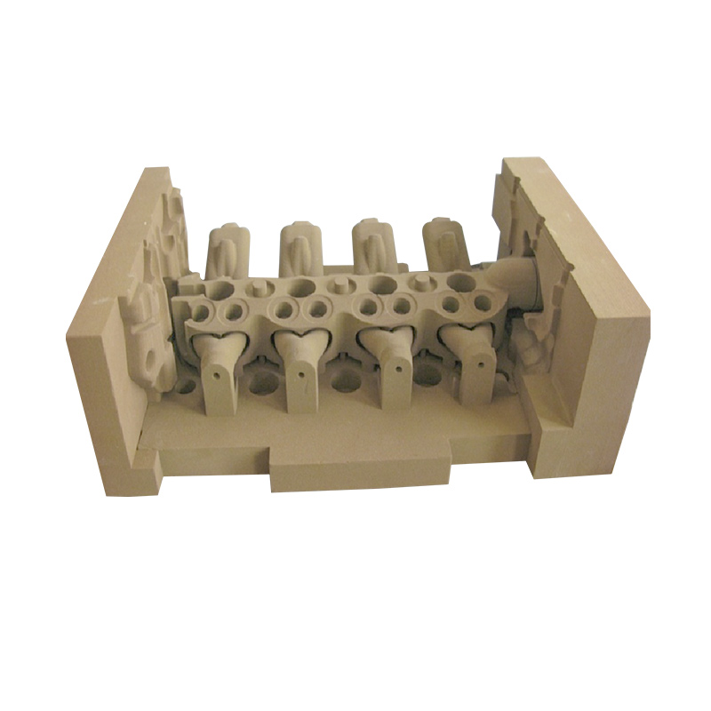 發(fā)動機缸蓋氣道、水套組合